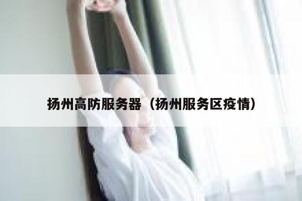 扬州高防服务器（扬州服务区疫情）