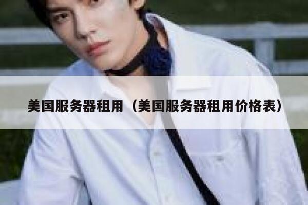 美国服务器租用（美国服务器租用价格表）