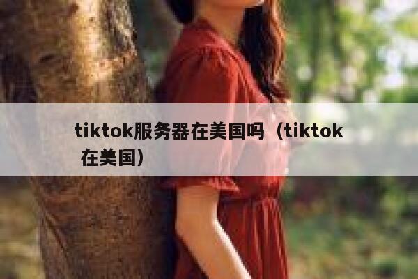 tiktok服务器在美国吗（tiktok 在美国）