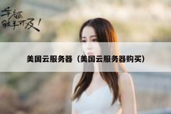 美国云服务器（美国云服务器购买）